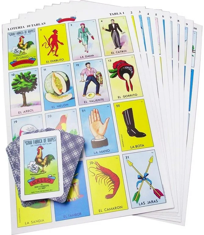 Lotería 1 Juego de Naipes Grande c/10 Tablas Jumbo 23×36cm Gallo® 17284 [Bolsa] - Image 2