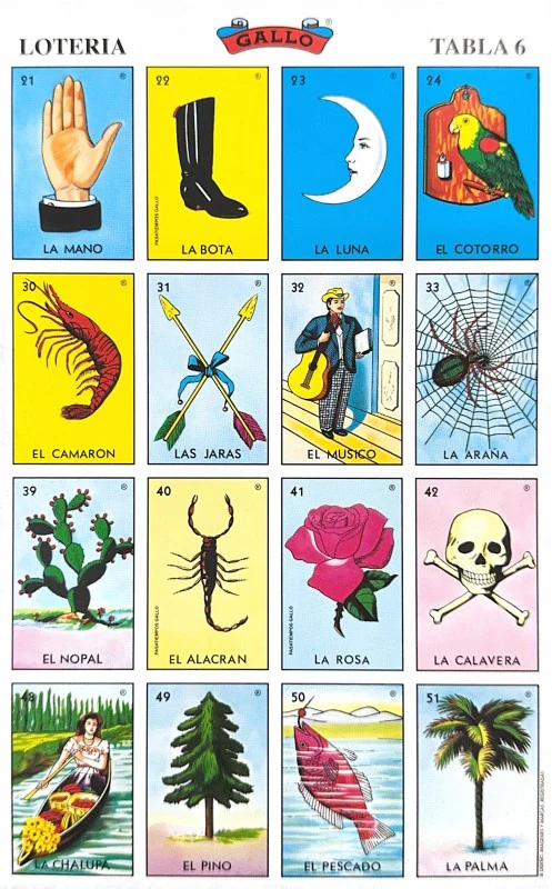 Lotería 1 Juego de Naipes Grande c/20 Tablas Chicas 13.5×21.5 Gallo® 17279 [Bolsa] - Image 9