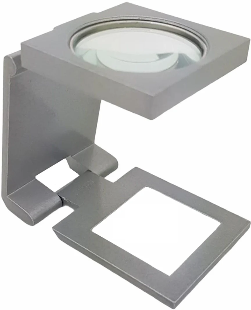 Lupa Cuenta Hilos Lente 25mm Aluminio 1"×1" Rodin® VKCH704 [Pieza]