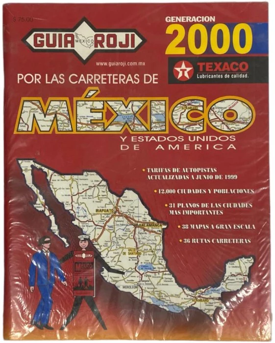 Mapa Red de Carreteras México 24×13 Guía Roji® 2260 [Pieza]