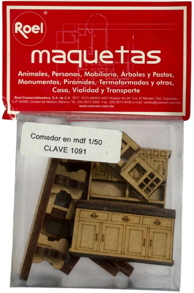 Maquetas Comedor Esc.1:50 Roel® N72MDF1091 [Pieza] - Image 10