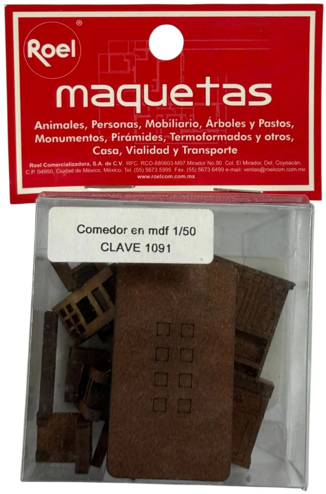 Maquetas Comedor Esc.1:50 Roel® N72MDF1091 [Pieza] - Image 5