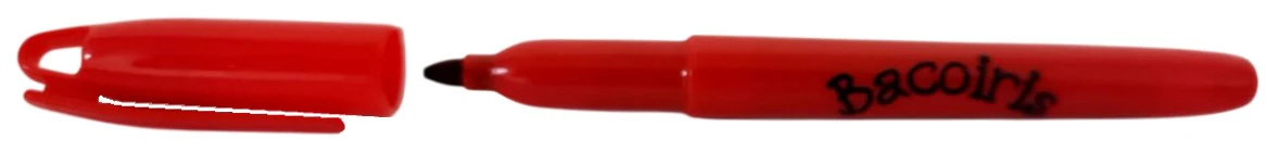 Marcador base Agua Bacoiris Rojo Fino Baco® 52452 [Pieza]