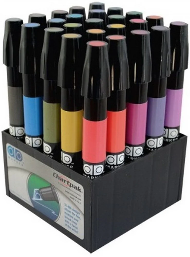 Marcador Chartpak AD™  c/25 ChartPak® [Conjunto]