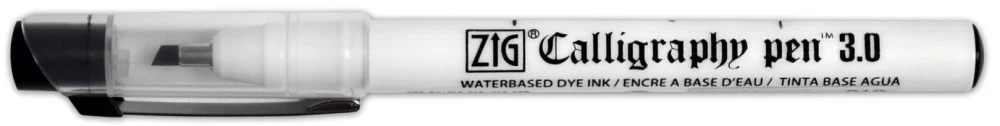 Marcador p/Caligrafía Negro ZIG® Kuretake® PC-300/BK [Pieza]