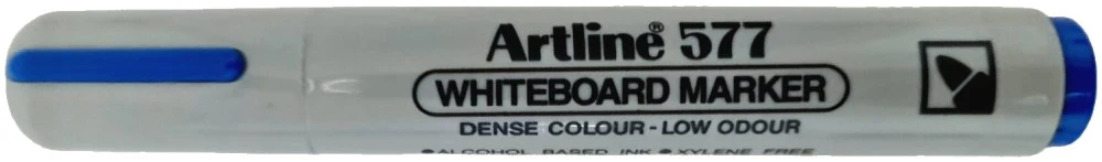 Marcador p/Pizarrón Azul Bala 3mm Artline® EK-577A [Pieza]