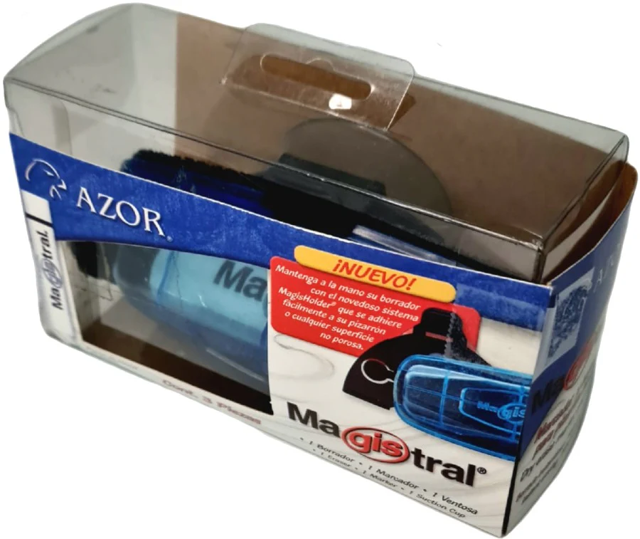 Marcador p/Pizarrón c/Borrador y base Negro Est.c/1 AZOR® 835NE [Pieza] - Image 2