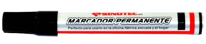 Marcador Permanente Barril Plástico Cincel Sinotec® [Pieza] - Image 2