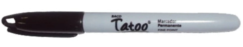 Marcador Permanente  Fino  Tatoo Baco® [Pieza] - Image 2