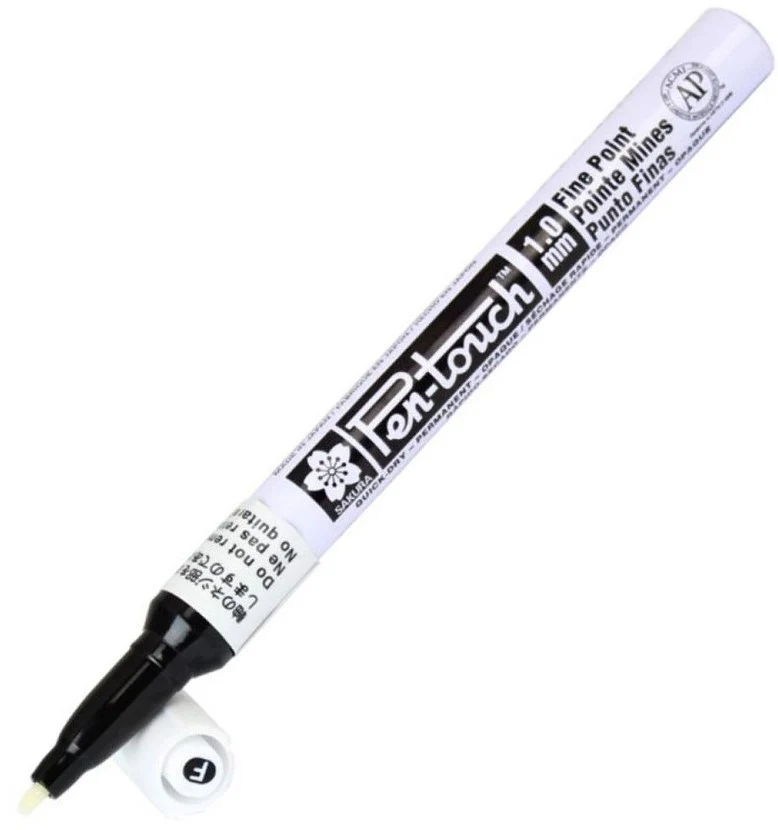 Marcador Permanente Pen-Touch™ Blanco 1.0mm Sakura® 42300 [Pieza]