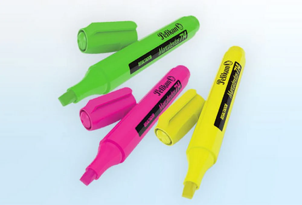 Marcador Textos 714 Amarillo Neón Pelikan® 30165005 [Pieza]