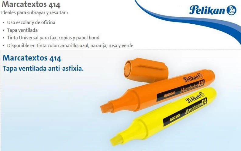 Marcador Textos 714 Naranja Neón Pelikan® 30165014 [Pieza] - Image 2