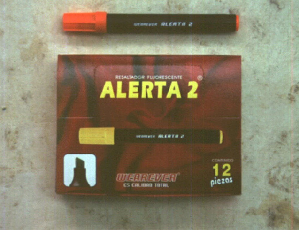 Marcador Textos Alerta 2/Top Azul Neón Wearever® [Pieza]