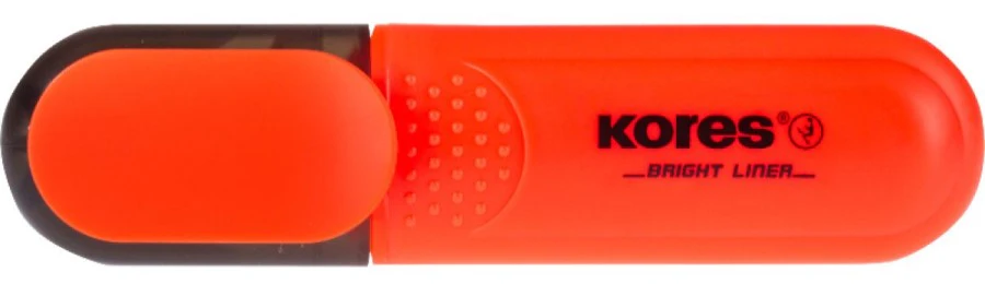 Marcador Textos Bright Liner Mini Naranja Neón Kores® 46601 [Pieza]
