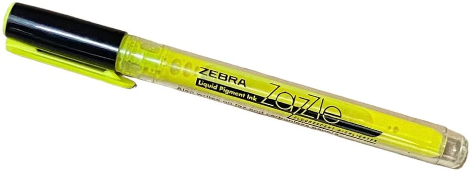 Marcador Textos Zazzle Amarillo Neón Zebra® 3205-00 [Pieza]