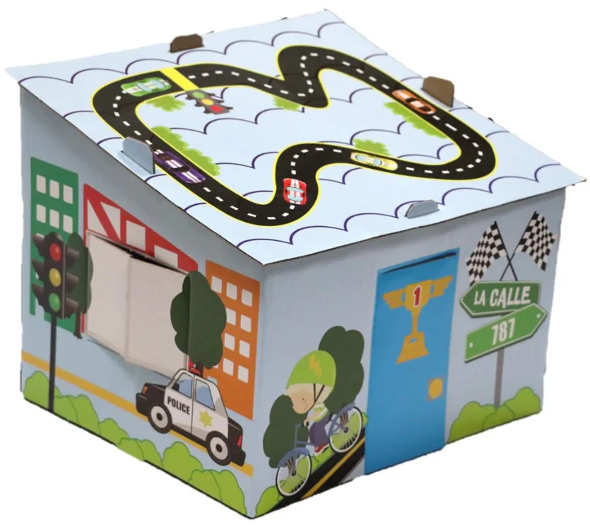 Material Didáctico Casita Impresa Armable Niño DaccArT® [Pieza]