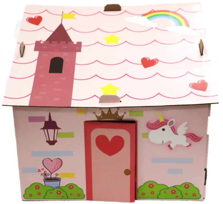 Material Didáctico Casita Impresa Armable Princesa DaccArT® [Pieza]