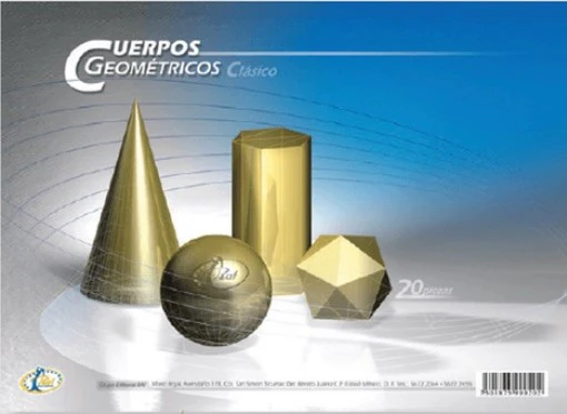 Material Didáctico Cuerpos Geométricos Armar c/20 Clásico Figuras 3D Raf® [Pieza]