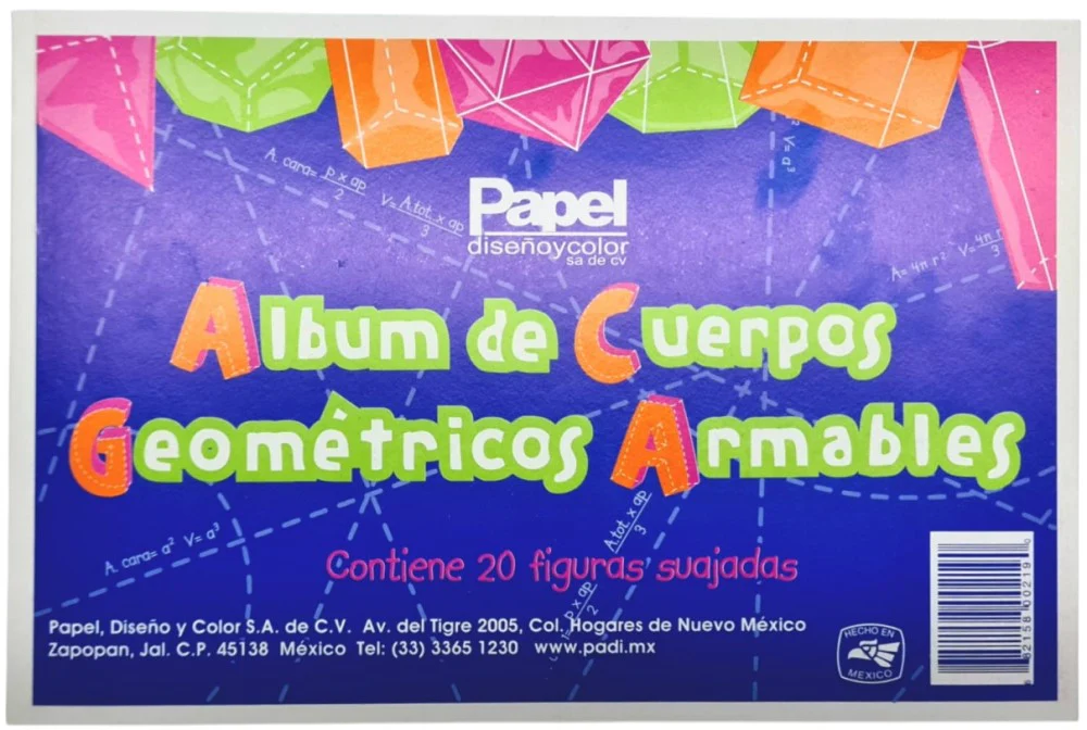 Material Didáctico Cuerpos Geométricos c/20 23.5×15.5 Padi® 219 [Pieza]