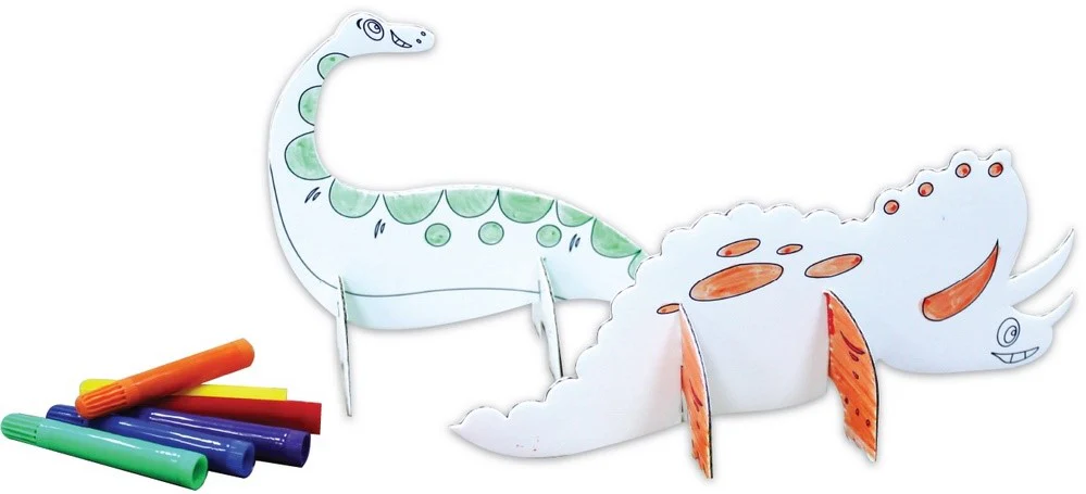 Material Didáctico Figura Armable Dinosaurio Pinta,Juega DaccArT® [Pieza] - Image 4