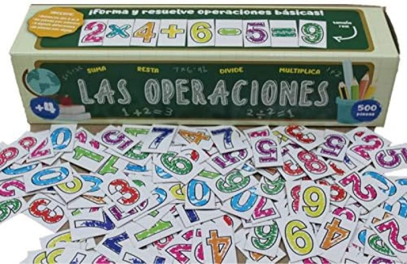 Material Didáctico Números Operaciones Básicas DaccArT® [Pieza]