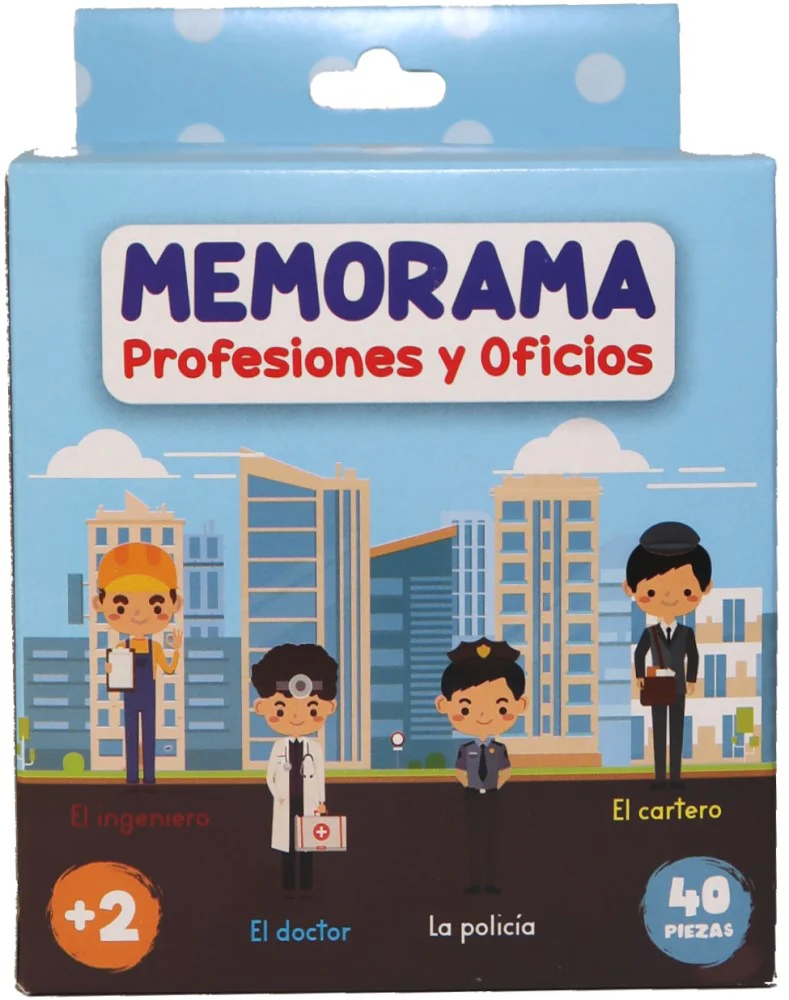 Memorama Profesiones y Oficios 20 Pares 40 Piezas DaccArT® [Pieza]