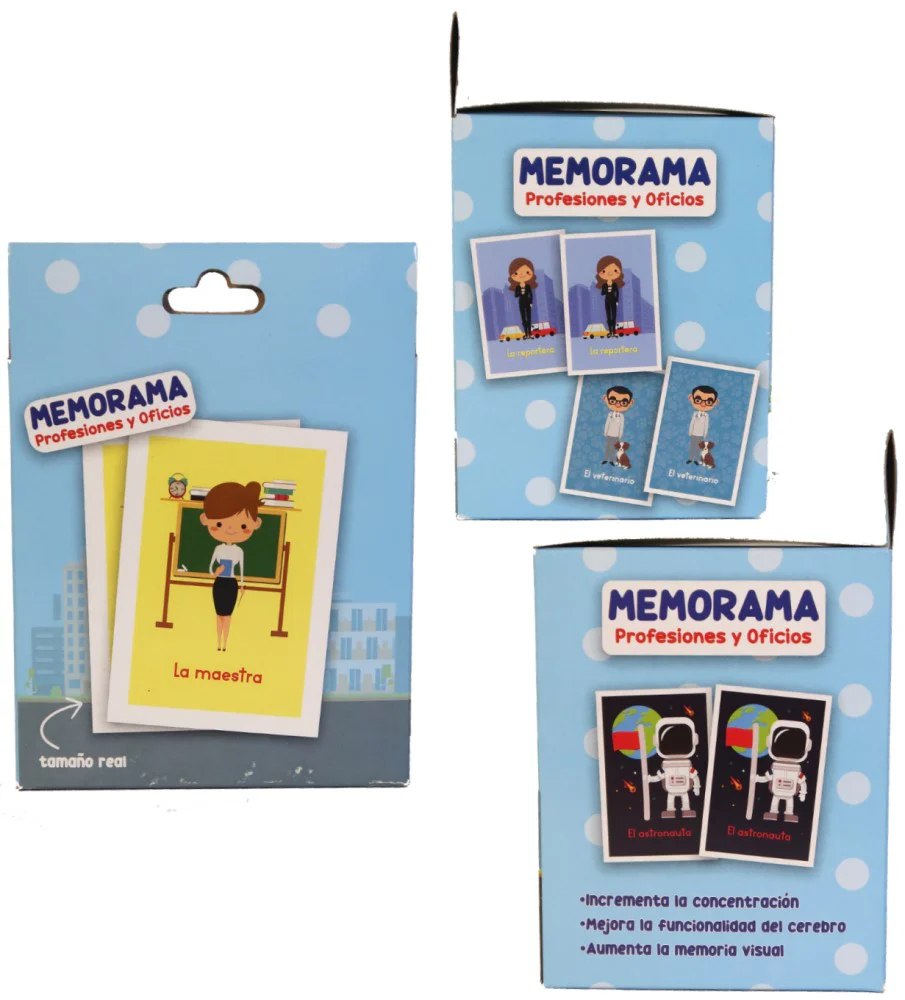 Memorama Profesiones y Oficios 20 Pares 40 Piezas DaccArT® [Pieza] - Image 3