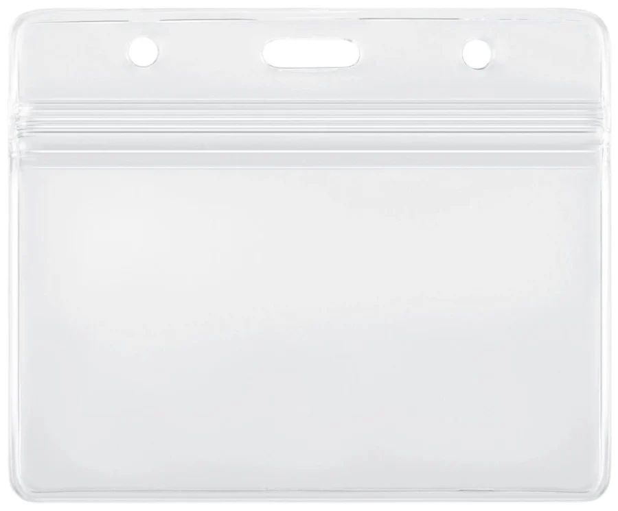 Mica p/Gafete Horizontal Plástico Flexible Transparente 10.2×8.4cm Proesa® 17856 [Pieza]
