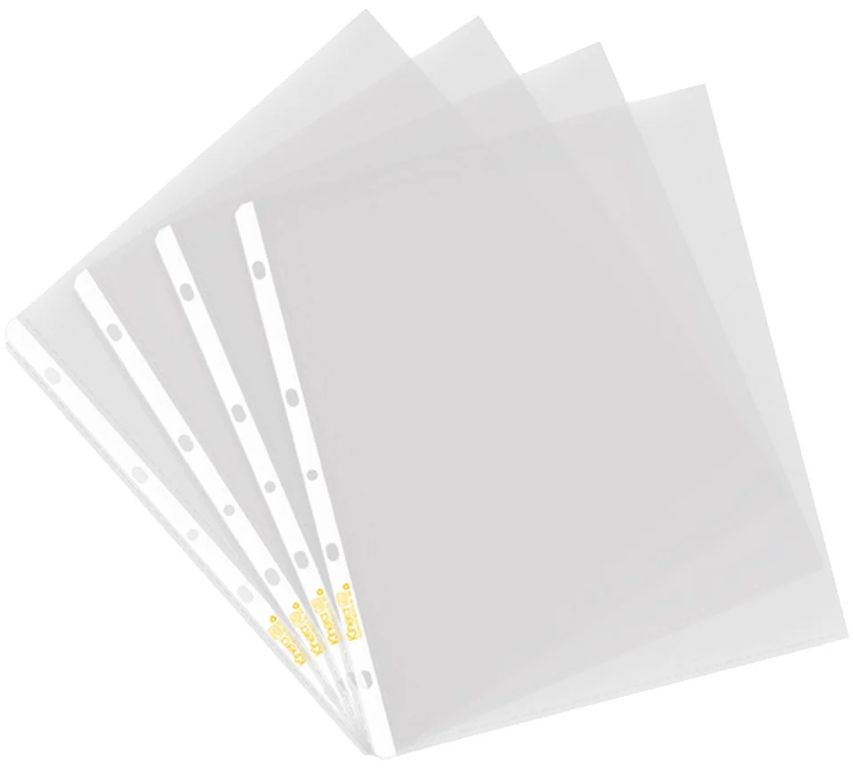 Mica Protectora p/carpeta 3 perforaciones c/100 Translúcido Carta Kinera® 360 [Caja] - Image 3
