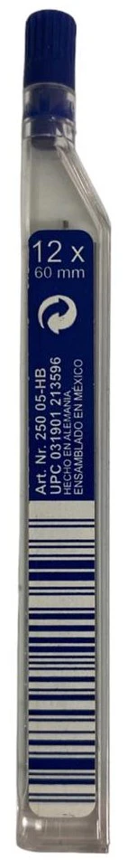 Minas 0.5mm HB Tubo c/12 Staedtler® 250 05-HB [Tubo] - Image 2