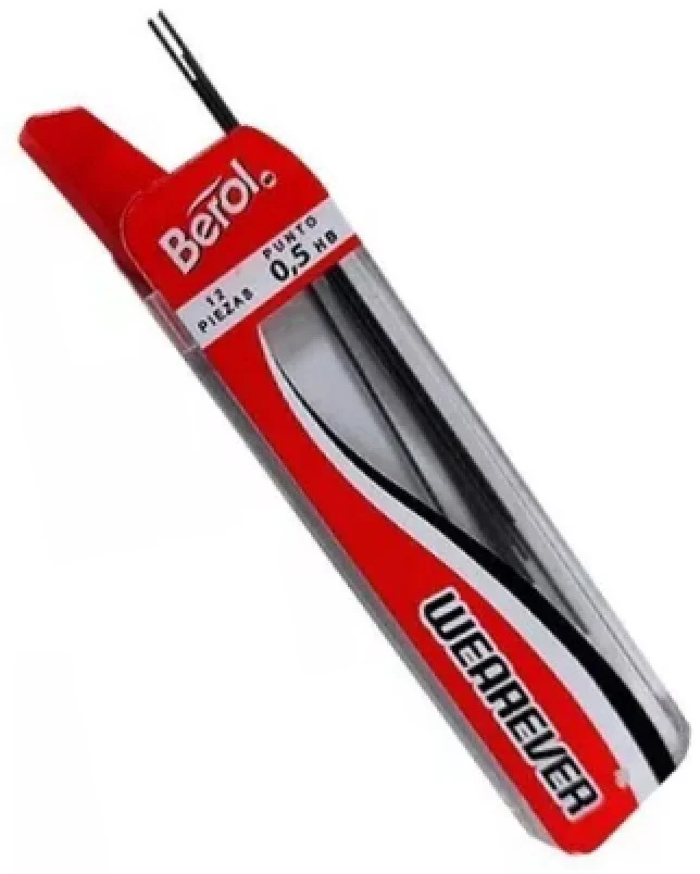 Minas 0.5mm HB Tubo c/12 Wearever® [Tubo]