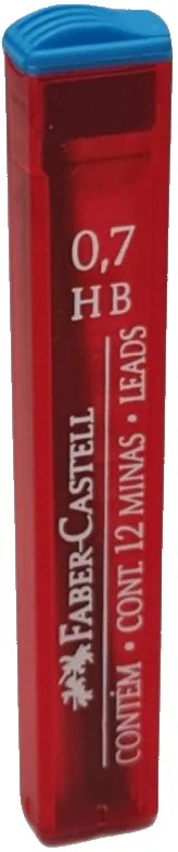 Minas 0.7mm HB Tubo c/12 Faber-Castell® 9007E/HB [Tubo]