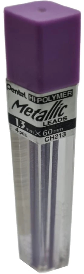 Minas  1.3mm Tubo c/4 Metallic 1.3×60mm Pentel® [Tubo] - Image 9
