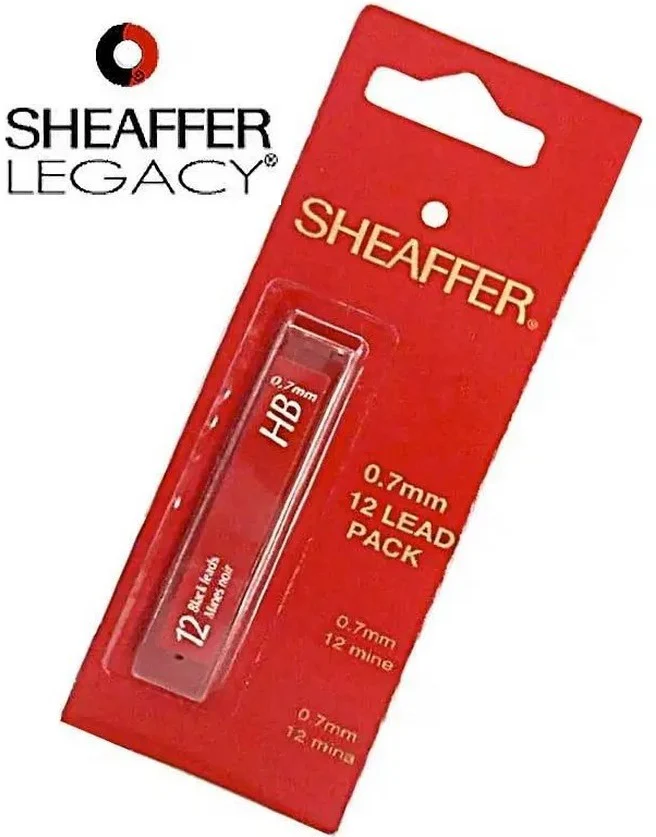 Minas Lapicero HB 0.7mm HB Tubo c/12 SHEAFFER® 85400 [Tubo]