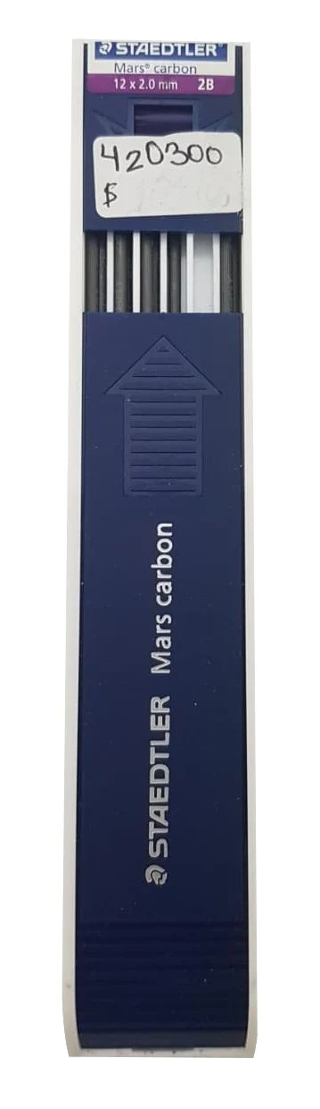 Minas Lumograph 200 2mm 2B Tubo c/12 Staedtler® 200-2B 03 [Tubo]