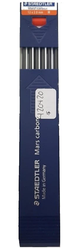 Minas Lumograph 200 2mm H Tubo c/12 Staedtler® 200-H 03 [Tubo]