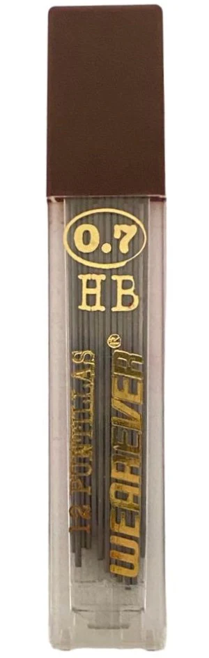 Minas Wearever® 0.7mm HB Tubo c/12 Berol® [Tubo]