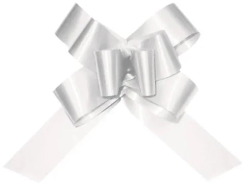 Moño Celomagico 430 Liso Media Blanco 01 c/50 Janel® 4300000101 [Caja]