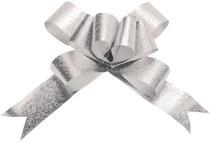 Moño Celomagico 542 Metal Partidor Mini Plata 22 c/50 Janel® 5420000122 [Caja]