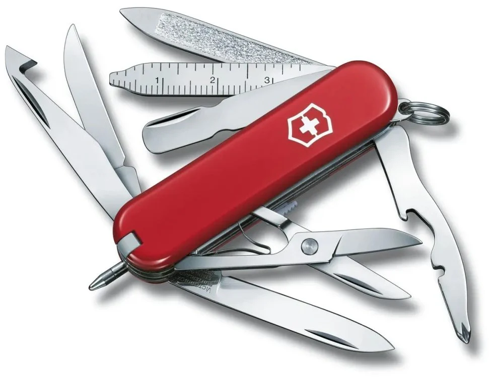 Navaja 58mm Minichamp 18 Usos 58mm Rojo Victorinox® 0.6385 [Pieza]