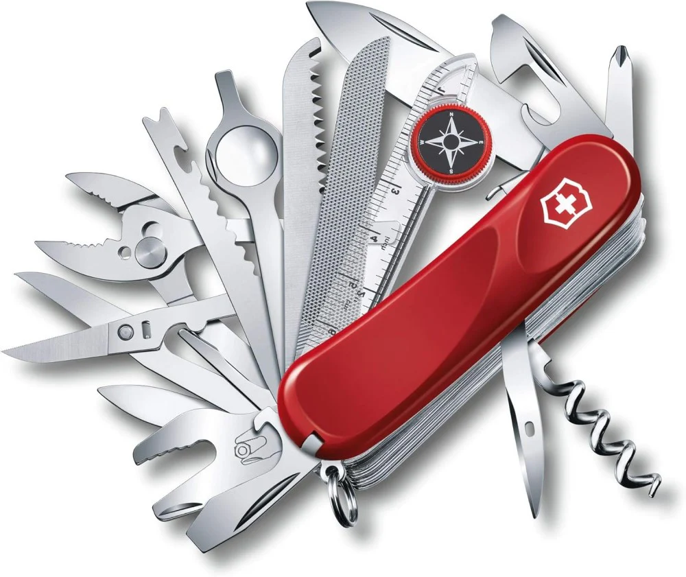 Navaja 85mm Delémont Evolution S54 85mm Rojo Victorinox® 2.5393.SE-X2 [Pieza]