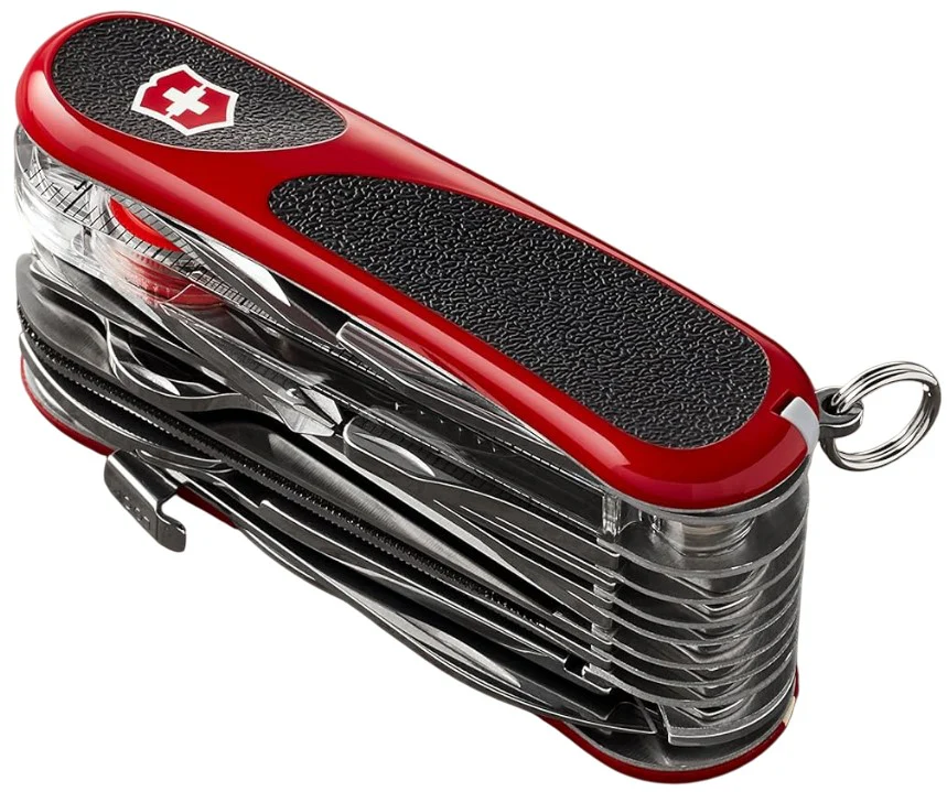 Navaja 85mm Delémont EvolutionGripS54 85mm Rojo/Negro Victorinox® 2.5393.SC-X2 [Pieza] - Image 2