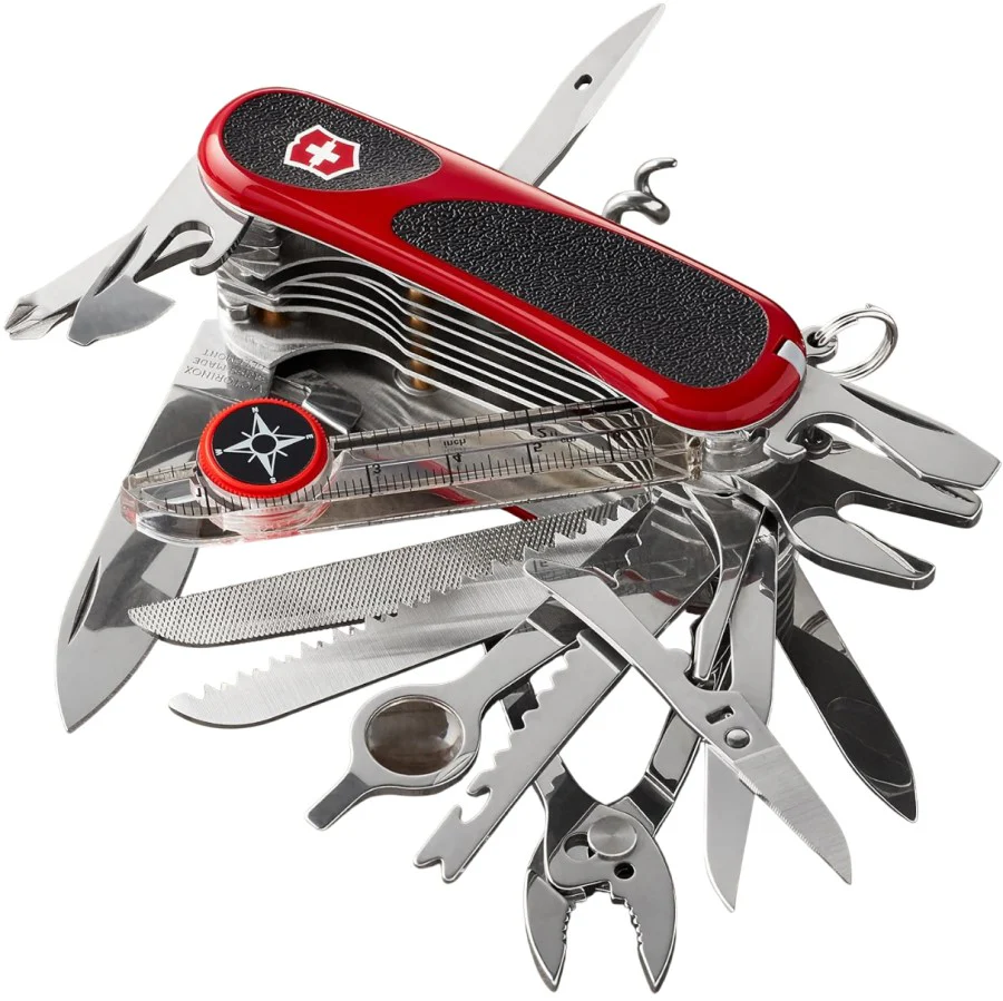 Navaja 85mm Delémont EvolutionGripS54 85mm Rojo/Negro Victorinox® 2.5393.SC-X2 [Pieza] - Image 3