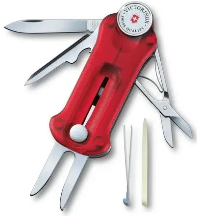 Navaja Golf Tool 10 Usos Rojo Transparen Victorinox® 0.7052.T [Pieza]