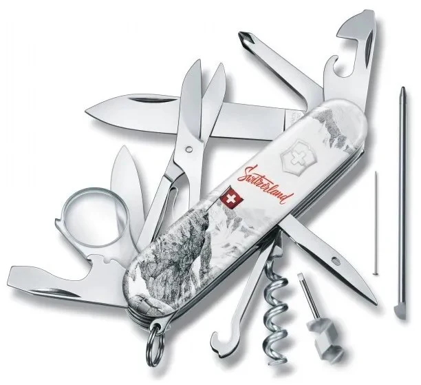 Navaja Limited Edition Explorer Swiss Spirit 91mm Blanco ilustrad 2020 Victorinox® 1.6705.7L20 [Pieza] - Image 2