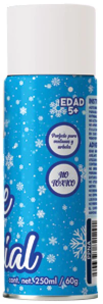 Nieve en Spray Artificial 250ml 60g 5×16cm EuroNovelty® [Aerosol] - Image 2