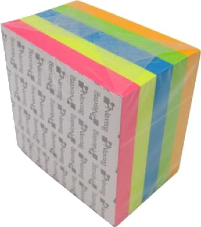 Notas Adhesivas 5 colores c/100h c/u 500hj Cubo Neón 3×3" Nextep® NE-055 [Pieza] - Image 3