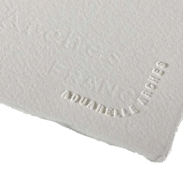 Papel Acuarela Torcho 850g Blanco 56×76cm Arches® 2A-850T [Hoja] - Image 2