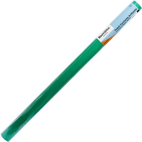 Papel Adhesivo Contac Verde .45×1.5m Barrilito® 8302 [Rollo]
