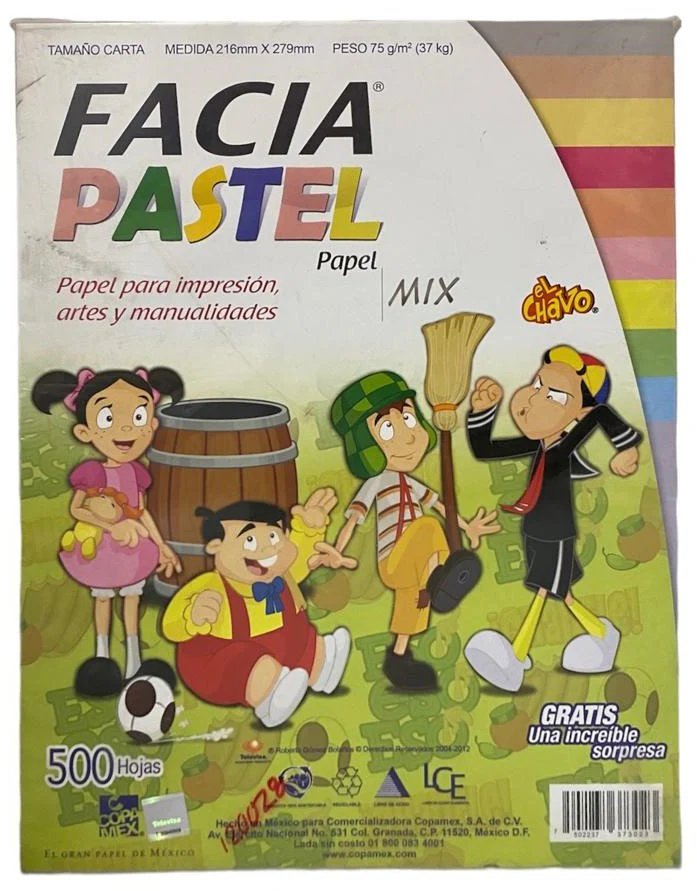 Papel Bond Color  75g Facia Pastel pack Copamex® [Cien hojas/Paquete/Resma] - Image 11
